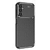 Eiroo Rugged Carbon Samsung Galaxy M34 5G Silikon Klf - Resim: 4