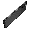 Eiroo Rugged Carbon Samsung Galaxy A02 Siyah Silikon Klf - Resim: 4