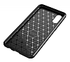 Eiroo Rugged Carbon Samsung Galaxy A02 Siyah Silikon Klf - Resim 3