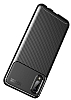 Eiroo Rugged Carbon Samsung Galaxy A02 Kahverengi Silikon Klf - Resim: 2