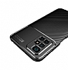 Eiroo Rugged Carbon Xiaomi Redmi 10 Siyah Silikon Klf - Resim: 6
