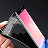 Eiroo Rugged Carbon Samsung Galaxy Note 9 Kahverengi Silikon Klf - Resim 2