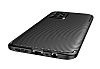 Eiroo Rugged Carbon Xiaomi Poco M4 Pro 5G Siyah Silikon Klf - Resim: 4