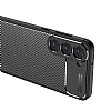 Eiroo Rugged Carbon Samsung Galaxy S23 Plus Siyah Silikon Klf - Resim: 7