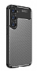 Eiroo Rugged Carbon Samsung Galaxy S23 Plus Lacivert Silikon Klf - Resim: 8