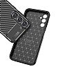 Eiroo Rugged Carbon Samsung Galaxy S23 Siyah Silikon Kılıf - Resim: 4