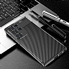 Eiroo Rugged Carbon Samsung Galaxy S24 Ultra Siyah Silikon Klf - Resim: 3