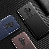 Eiroo Rugged Carbon Samsung Galaxy S9 Plus Lacivert Silikon Klf - Resim: 1