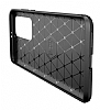 Eiroo Rugged Carbon Huawei P40 Pro Siyah Silikon Klf - Resim: 2