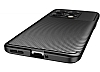 Eiroo Rugged Carbon OnePlus 10 Pro Siyah Silikon Klf - Resim 4