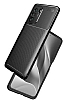 Eiroo Rugged Carbon Xiaomi Poco F3 Siyah Silikon Klf - Resim: 1