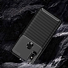Eiroo Rugged Carbon Xiaomi Mi Mix 3 Siyah Silikon Klf - Resim: 4