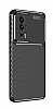 Eiroo Rugged Carbon Xiaomi Poco F5 Pro Siyah Silikon Klf - Resim: 11
