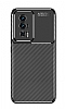 Eiroo Rugged Carbon Xiaomi Poco F5 Pro Siyah Silikon Klf - Resim: 10