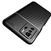 Eiroo Rugged Carbon Xiaomi Poco X3 GT Siyah Silikon Klf - Resim: 2