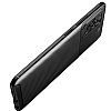 Eiroo Rugged Carbon Xiaomi Redmi Note 10 Siyah Silikon Klf - Resim: 4