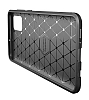 Eiroo Rugged Samsung Galaxy A71 Siyah Silikon Klf - Resim: 3