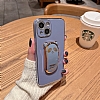 Eiroo Samsung Galaxy A03 Baby Panda Standl Mavi Silikon Klf - Resim: 6