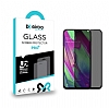 Eiroo Samsung Galaxy A10S Full Privacy Tempered Glass Cam Ekran Koruyucu