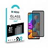 Eiroo Samsung Galaxy A21S Full Privacy Tempered Glass Cam Ekran Koruyucu