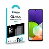 Eiroo Samsung Galaxy A22 4G Tempered Glass Cam Ekran Koruyucu