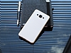 Eiroo Samsung Galaxy A5 Metal Kenarl Beyaz Rubber Klf - Resim 2
