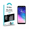 Eiroo Samsung Galaxy A6 Plus 2018 Tempered Glass Cam Ekran Koruyucu