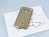 Eiroo Samsung Galaxy A8 Tal Gold Silikon Klf - Resim: 3