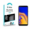 Eiroo Samsung Galaxy J4 Plus Tempered Glass Cam Ekran Koruyucu
