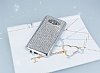 Eiroo Samsung Galaxy J5 2016 Tal Silver Silikon Klf - Resim 1