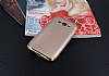 Eiroo Samsung Galaxy J7 3 1 Arada Gold Kenarl Gold Silikon Klf - Resim 1