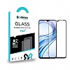 Eiroo Samsung Galaxy M30S Tempered Glass Full Siyah Cam Ekran Koruyucu