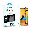 Eiroo Samsung Galaxy M31 Tempered Glass Full Siyah Cam Ekran Koruyucu