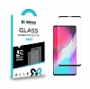 Eiroo Samsung Galaxy Note 10 Tempered Glass Siyah Curve Cam Ekran Koruyucu