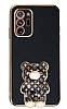 Eiroo Samsung Galaxy Note 20 Ultra Lks Ay Standl Siyah Silikon Klf