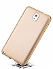 Eiroo Samsung Galaxy Note 3 Metal Kenarl Gold Rubber Klf - Resim: 8