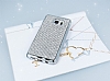 Eiroo Samsung Galaxy Note 5 Tal Silver Silikon Klf - Resim 2