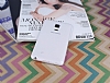 Samsung Galaxy Note Edge Ultra nce effaf Beyaz Silikon Klf - Resim 1