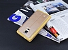 Eiroo Samsung Galaxy Note Edge Vantuzlu Pencereli Gold Deri Klf - Resim: 2
