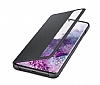 Eiroo Samsung Galaxy S20 Ultra Clear View Uyku Modlu Siyah Klf - Resim: 3