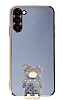 Eiroo Samsung Galaxy S23 Plus Klf Lks Ay Standl Silikon Mavi