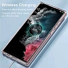 Eiroo Samsung Galaxy S23 Ultra Manyetik zellikli Wireless effaf Silikon Klf - Resim 4