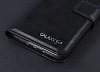 Eiroo Samsung i9600 Galaxy S5 Standl Czdanl Mavi Deri Klf - Resim: 1