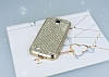 Eiroo Samsung Galaxy S4 Tal Gold Silikon Klf - Resim: 2