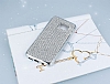 Eiroo Samsung Galaxy S7 Edge Tal Silver Silikon Klf - Resim: 3
