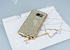 Eiroo Samsung Galaxy S7 Tal Gold Silikon Klf - Resim: 1