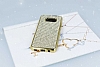 Eiroo Samsung Galaxy S8 Tal Gold Silikon Klf - Resim 1