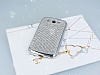 Eiroo Samsung i9082 Galaxy Grand Duos Tal Silver Silikon Klf - Resim 1
