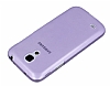 Samsung i9190 Galaxy S4 mini Ultra nce effaf Mor Silikon Klf - Resim 4