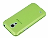 Samsung i9190 Galaxy S4 mini Ultra nce effaf Yeil Silikon Klf - Resim: 3